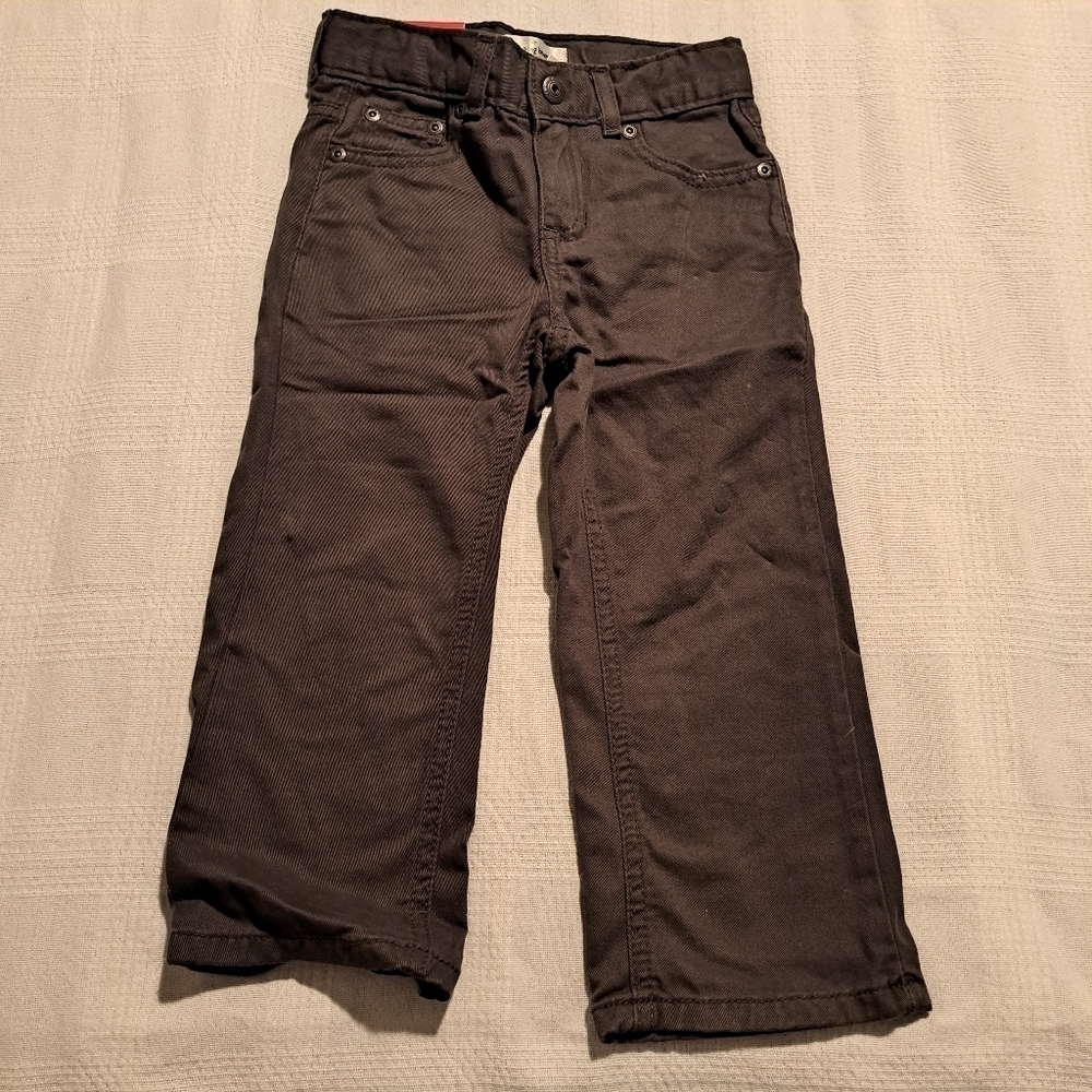Jumping Beans boys size 3T straight leg adjustable waist pants